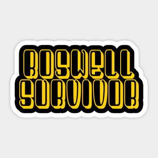 Roswell Survivor Sticker